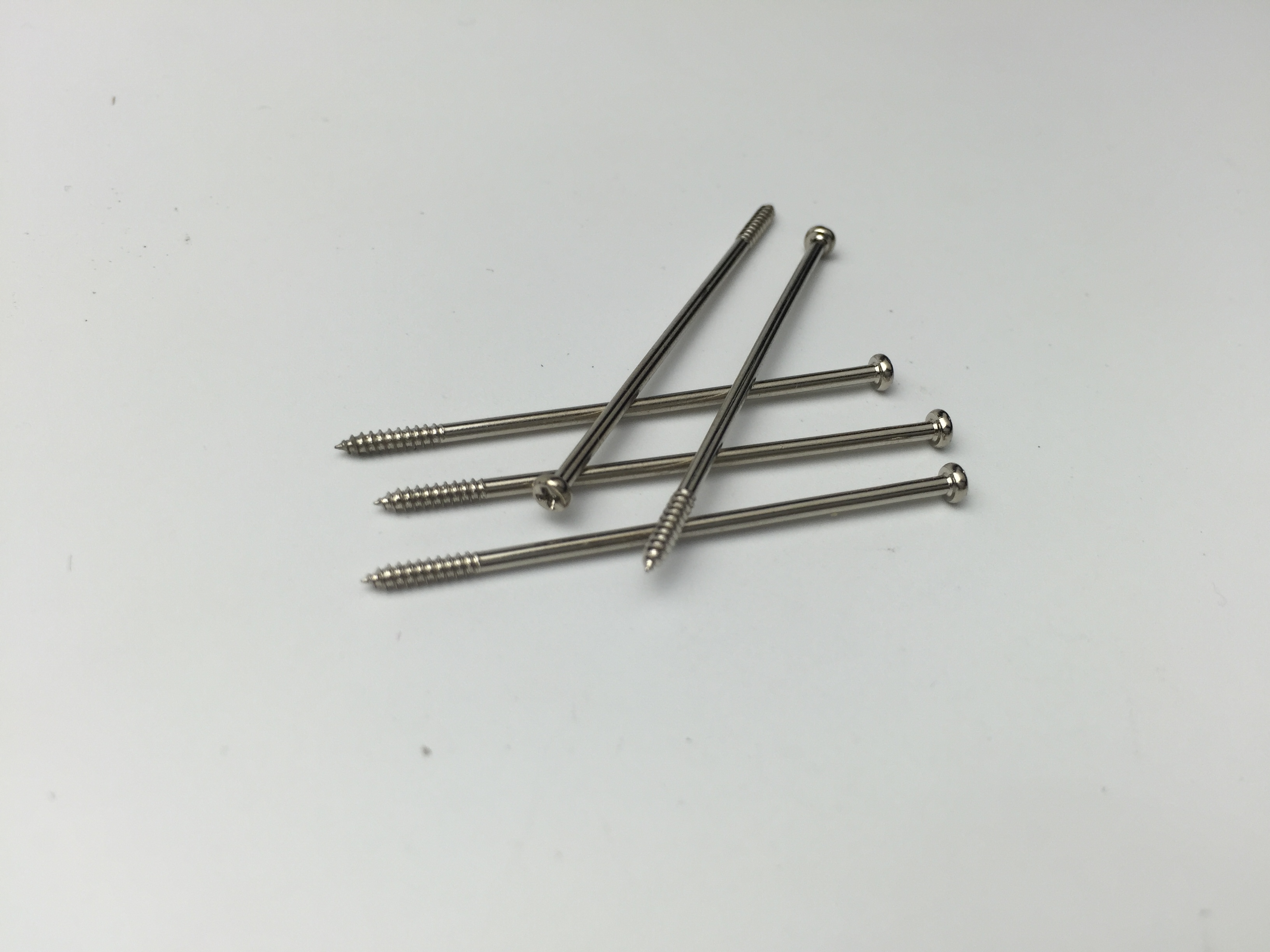 M1.7X42十字自攻半牙螺絲、鐵鎳